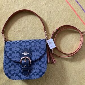 NWT Coach Jeans Bag